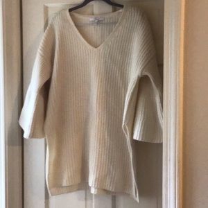 Derek Lam cream tunic sweater